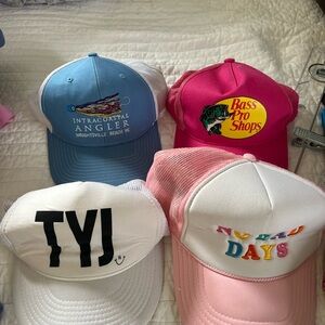 Set of Hats! Willing to sell Separate!